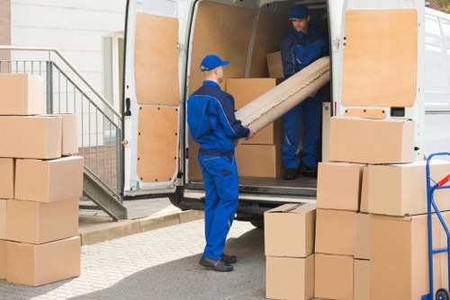 Illustration representing accessible removal company website content in Acton