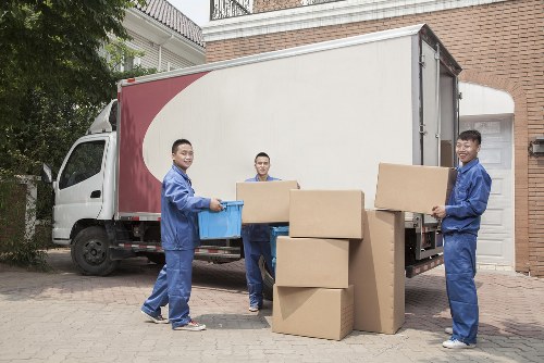 Moving truck in Acton ready for a residential relocation