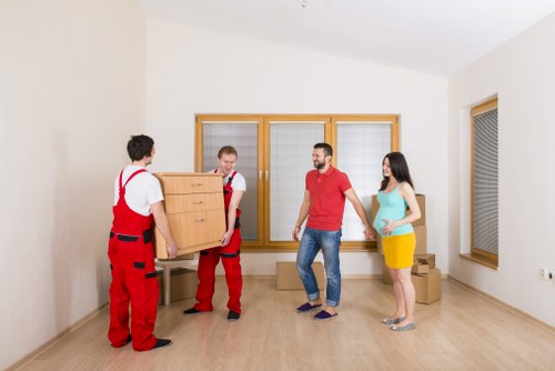 Organised packing support for an Acton home or office move