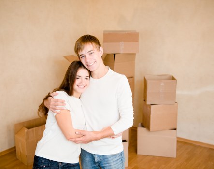 Large removal van in Acton for home moving needs