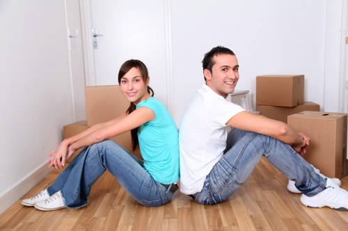 Local transfer station handling mixed recycling from removals