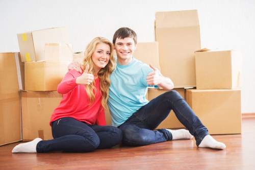 Cubic-yard pricing example for a household removal in Acton